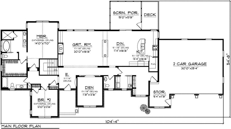 House Plan 44313