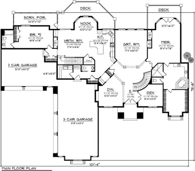 House Plan 44513