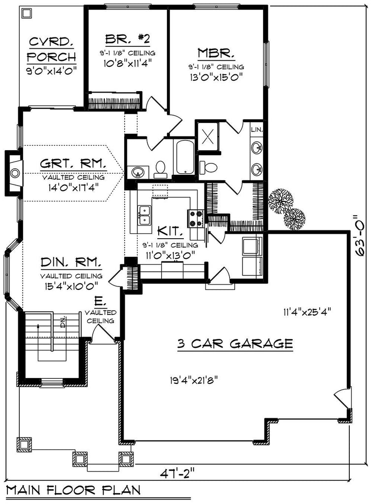 House Plan 55516