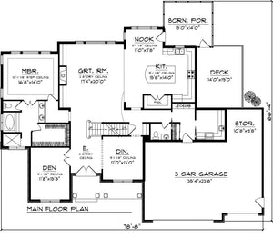 House Plan 38912