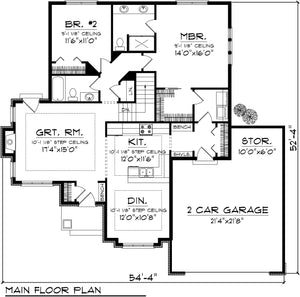 House Plan 39412