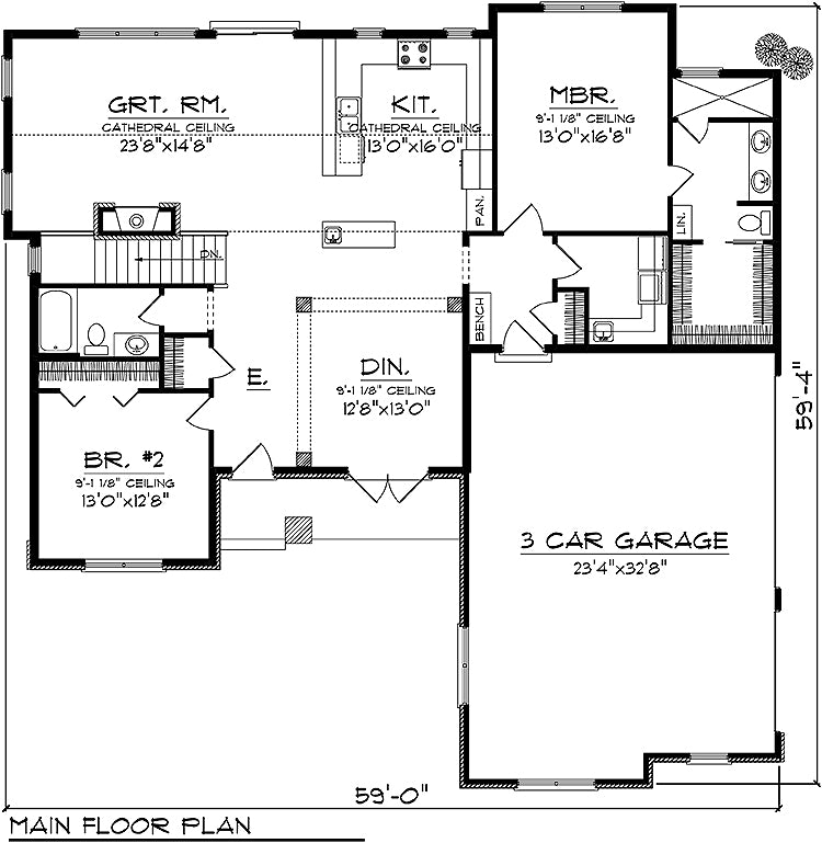 House Plan 39712
