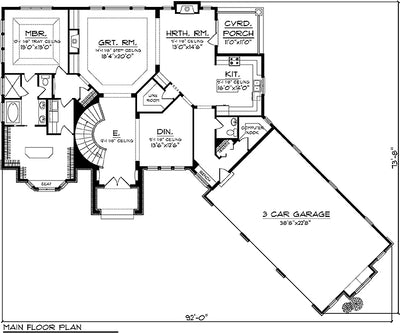 House Plan 40912LL