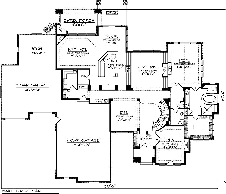 House Plan 41112