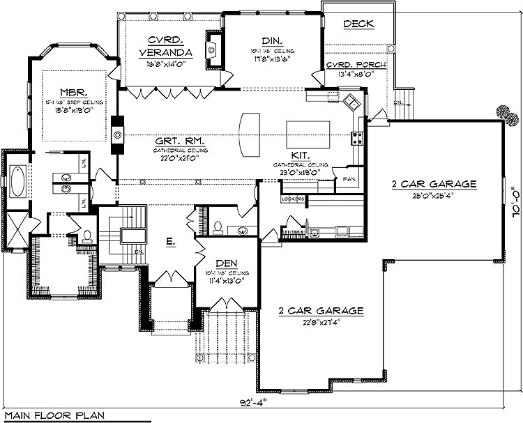 House Plan 41212LL