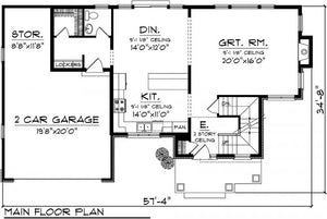 House Plan 43613