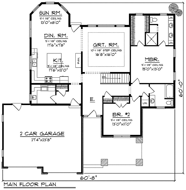 House Plan 46014