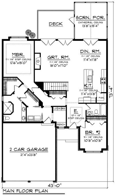 House Plan 45714