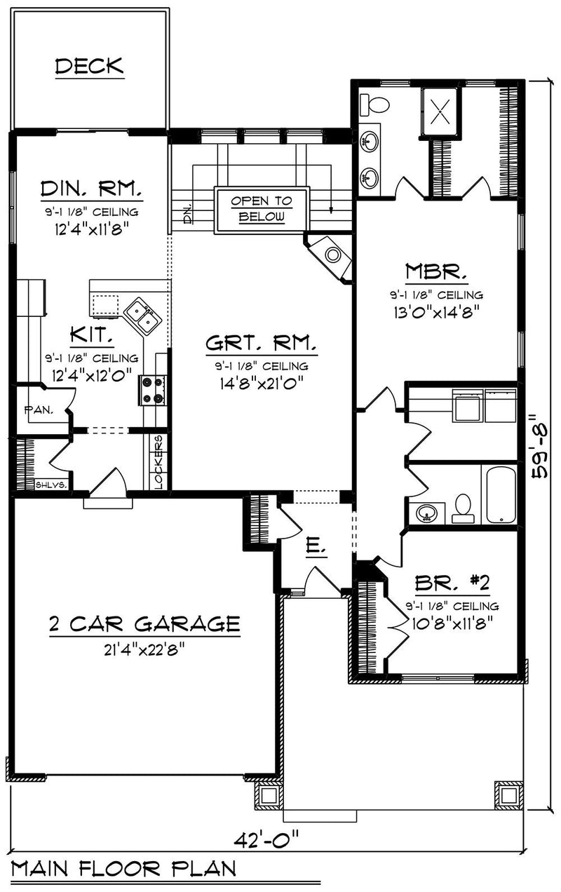 House Plan 55916