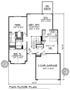 House Plan 50994