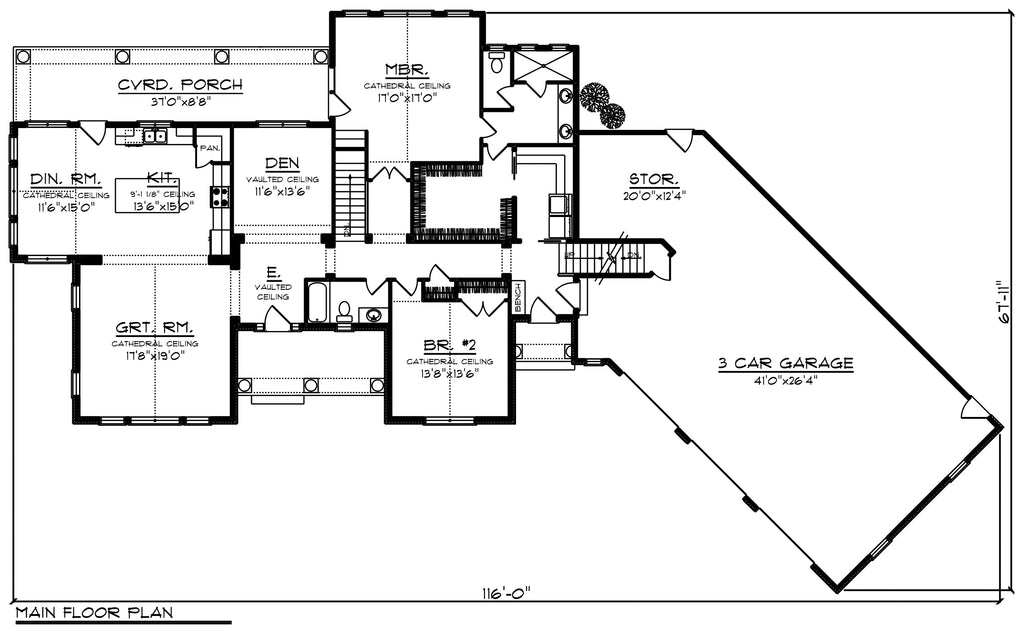 House Plan 51215LL