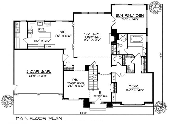 House Plan 51293