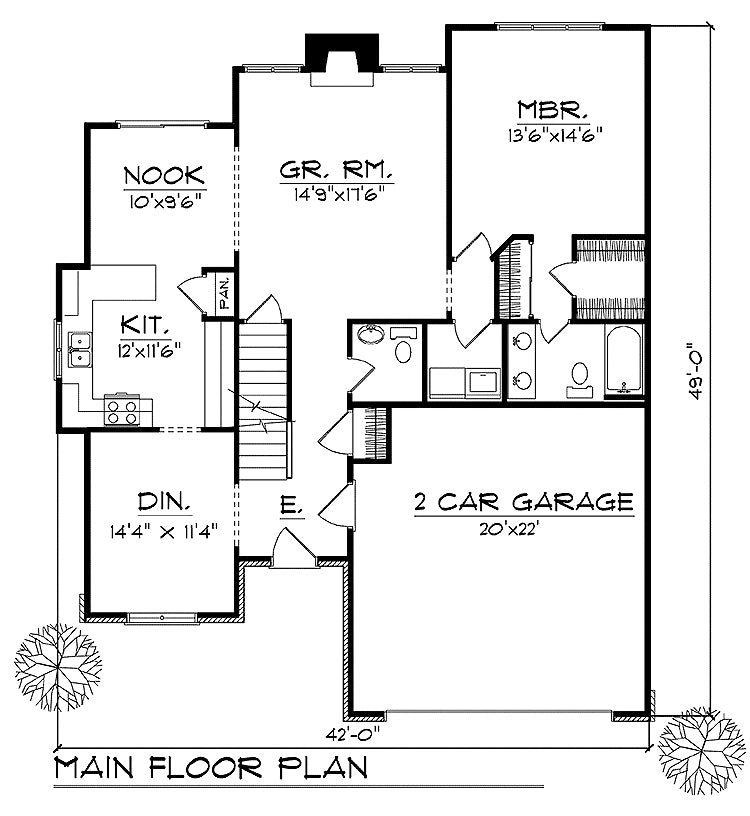 House Plan 51494