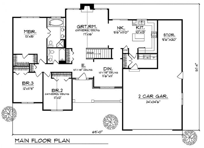 House Plan 52194