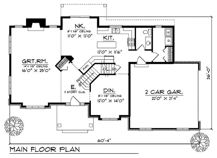 House Plan 52794