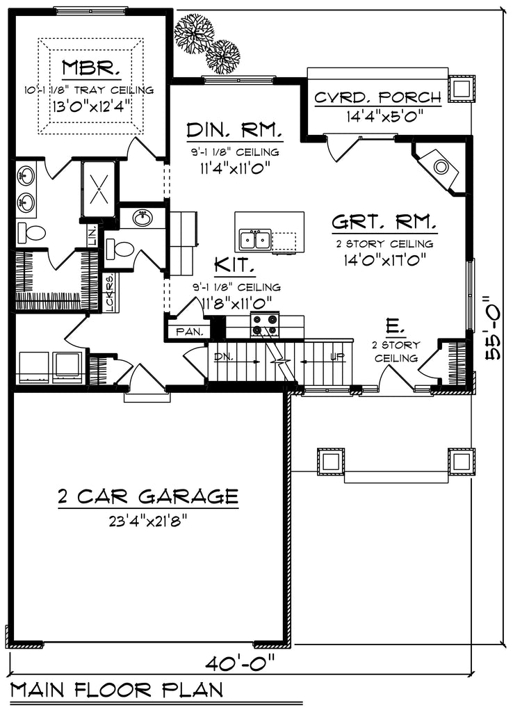 House Plan 53415