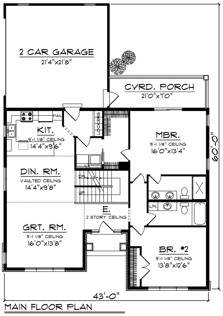 House Plan 53715