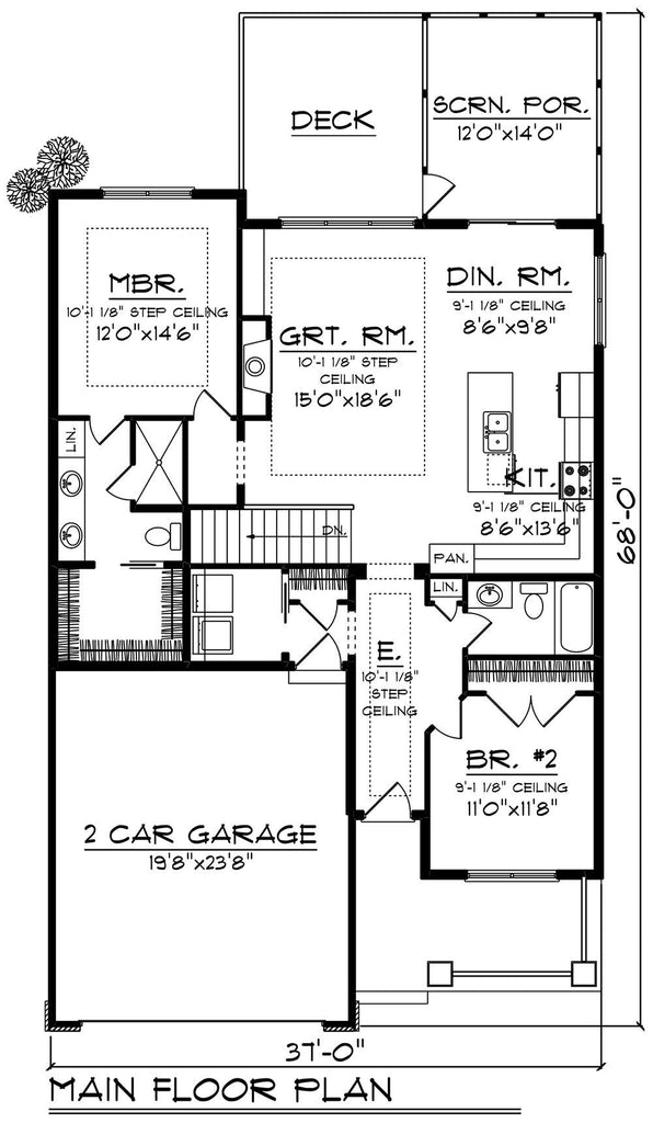 House Plan 64418