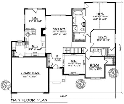 House Plan 53994