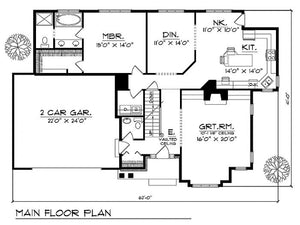 House Plan 54094