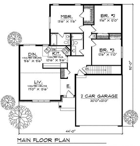 House Plan 54194