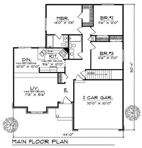 House Plan 54294