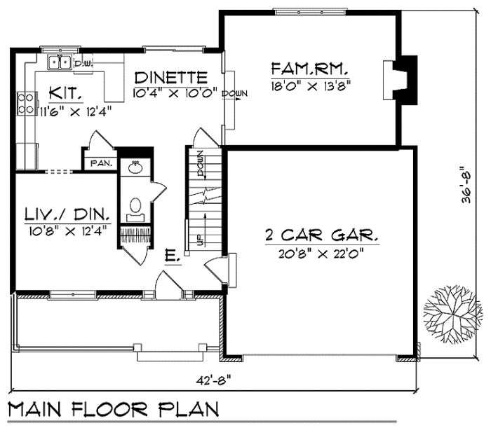House Plan 54494