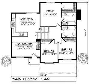 House Plan 54594