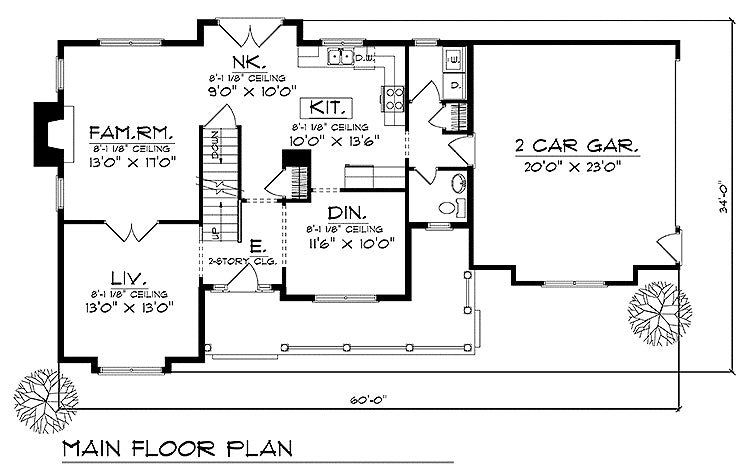 House Plan 55294