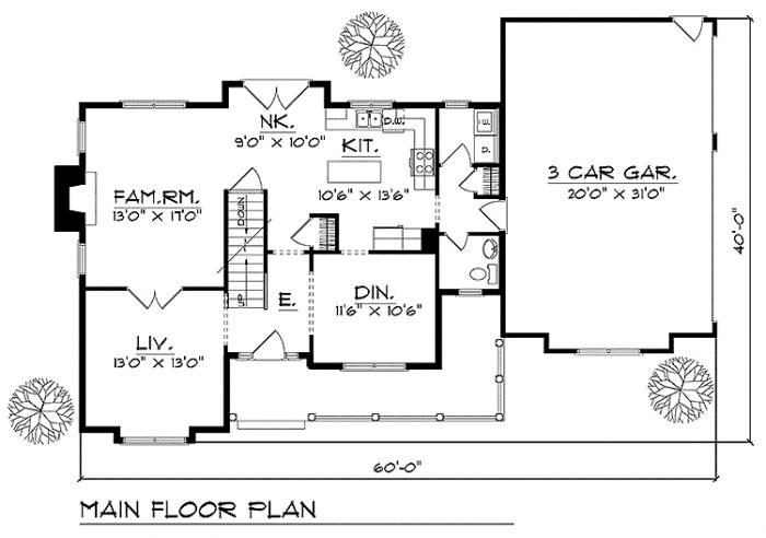 House Plan 55394