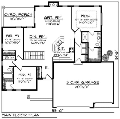 House Plan 64718