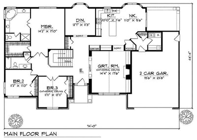 House Plan 58095
