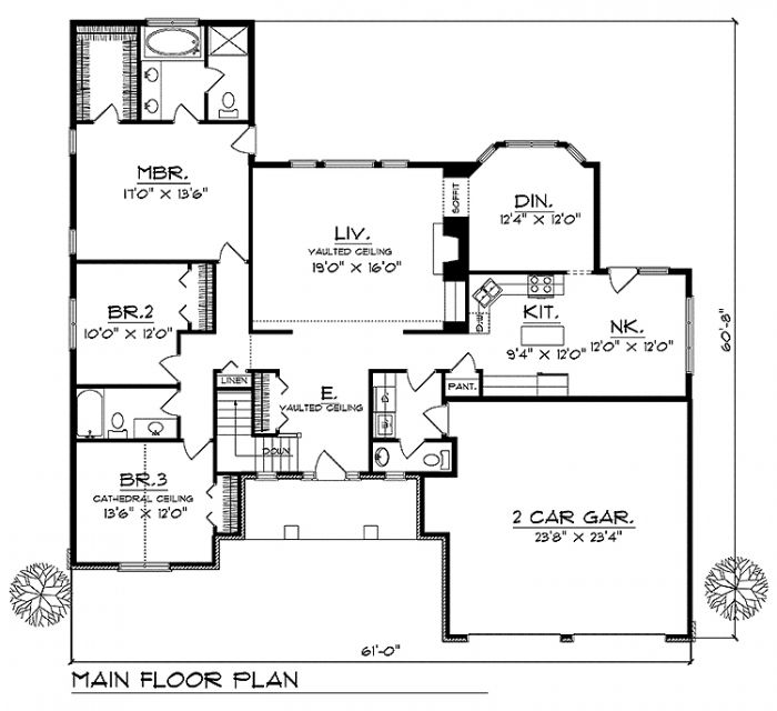 House Plan 58495