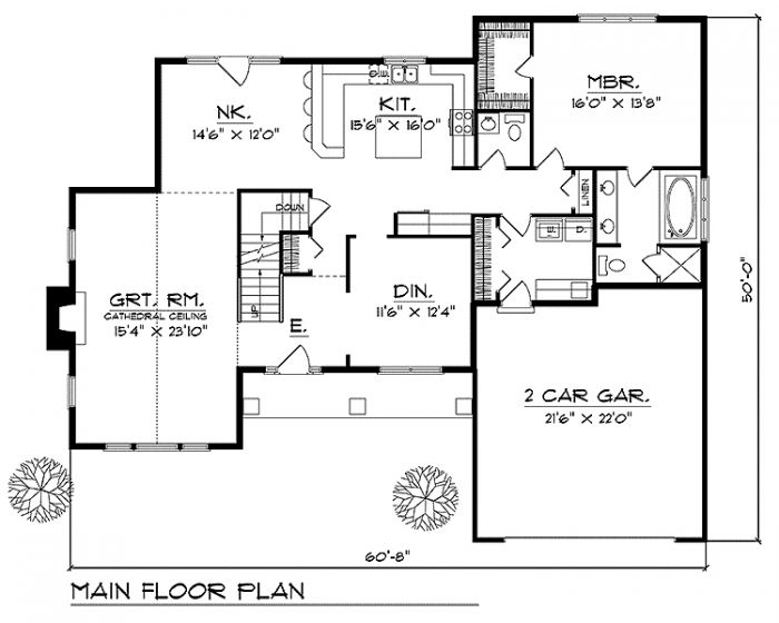 House Plan 58695