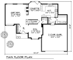 House Plan 59795