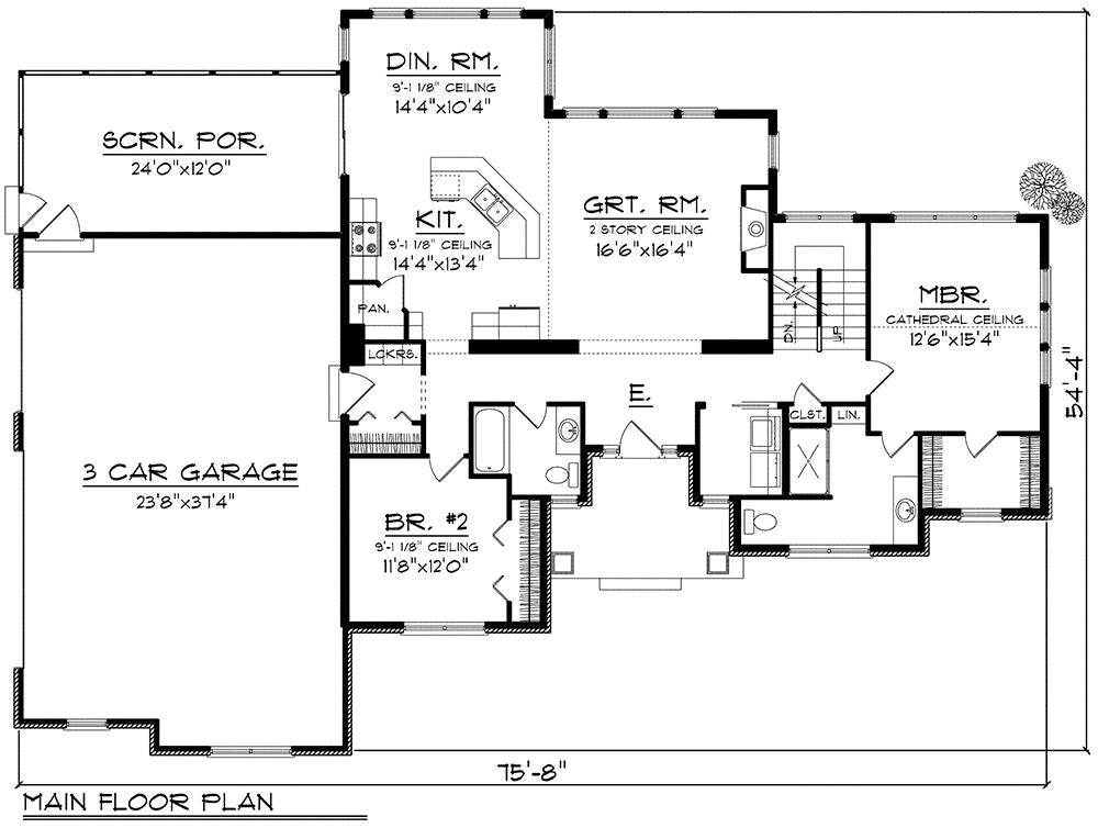House Plan 46514