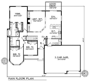 House Plan 60000