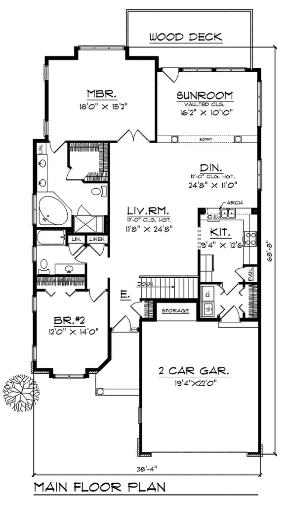 House Plan 60100