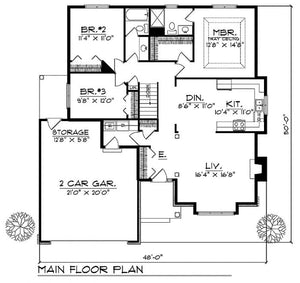 House Plan 60195