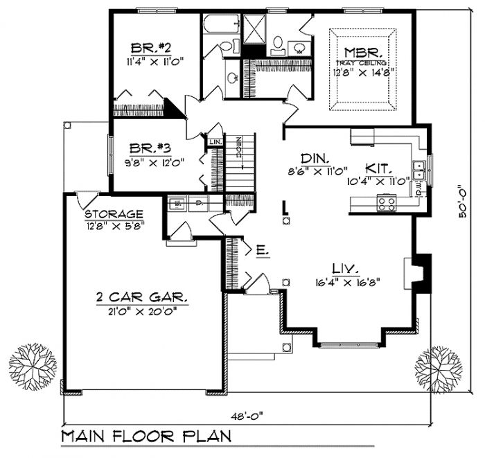 House Plan 60195