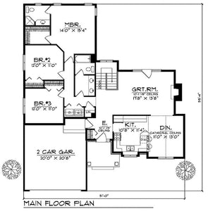 House Plan 60295