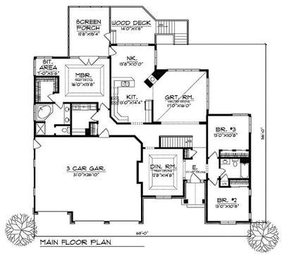 House Plan 60300