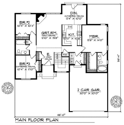 House Plan 60495