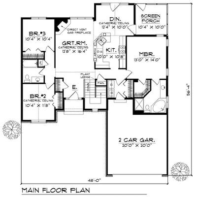 House Plan 60595