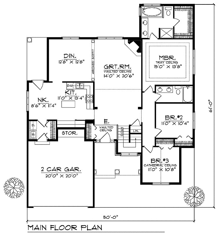 House Plan 60695