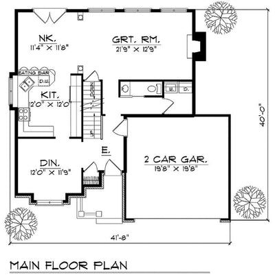 House Plan 61095