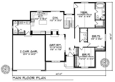 House Plan 61195