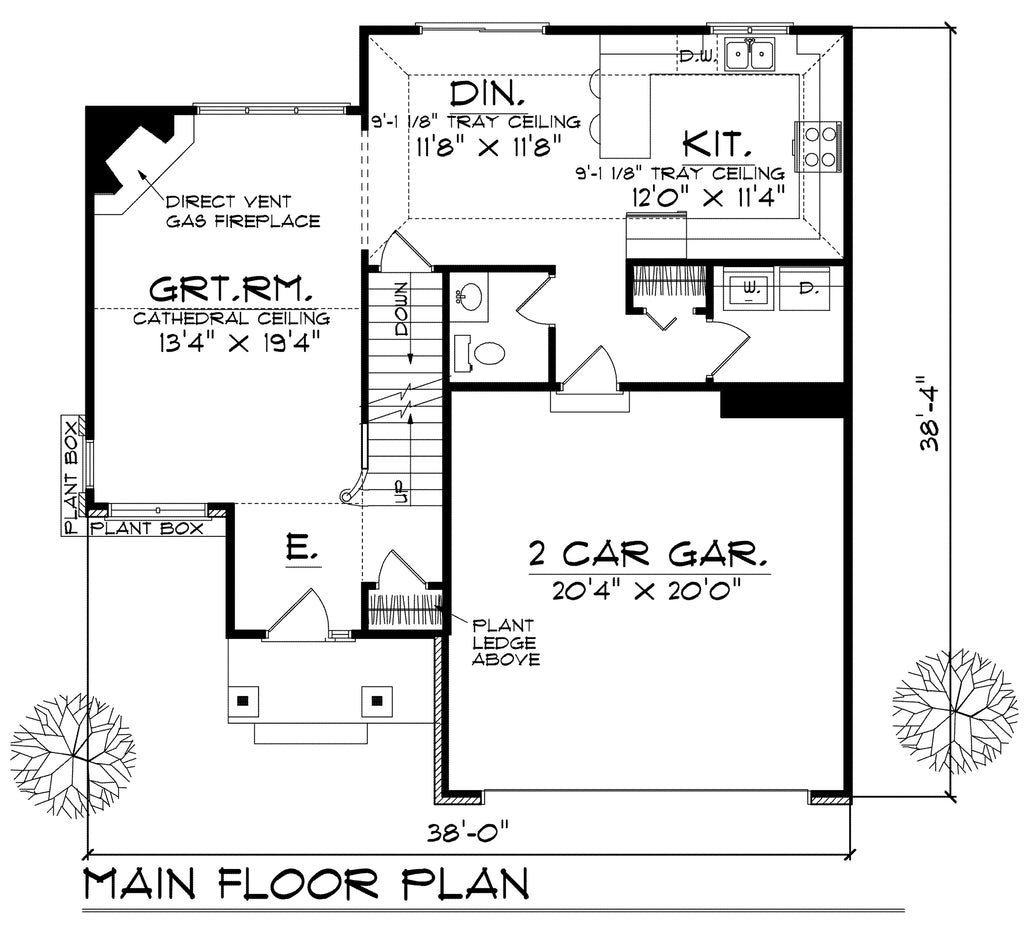 House Plan 61295