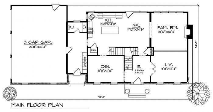 House Plan 61301