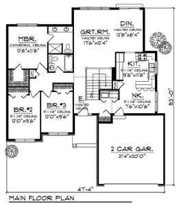 House Plan 61395